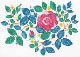Набор для вышивания Anchor DEE100 «Сад роз»