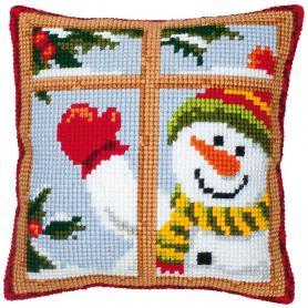 Набор для вышивания Vervaco PN-0008519 «Счастливый Снеговик»