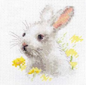 Набор для вышивания Алиса 0-226 «Белый крольчонок»