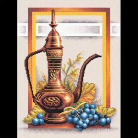 Набор для вышивания Панна N-0294 «Натюрморт с виноградом»