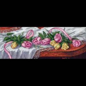 Набор для вышивания Кларт 8-084 «Розы на столе»